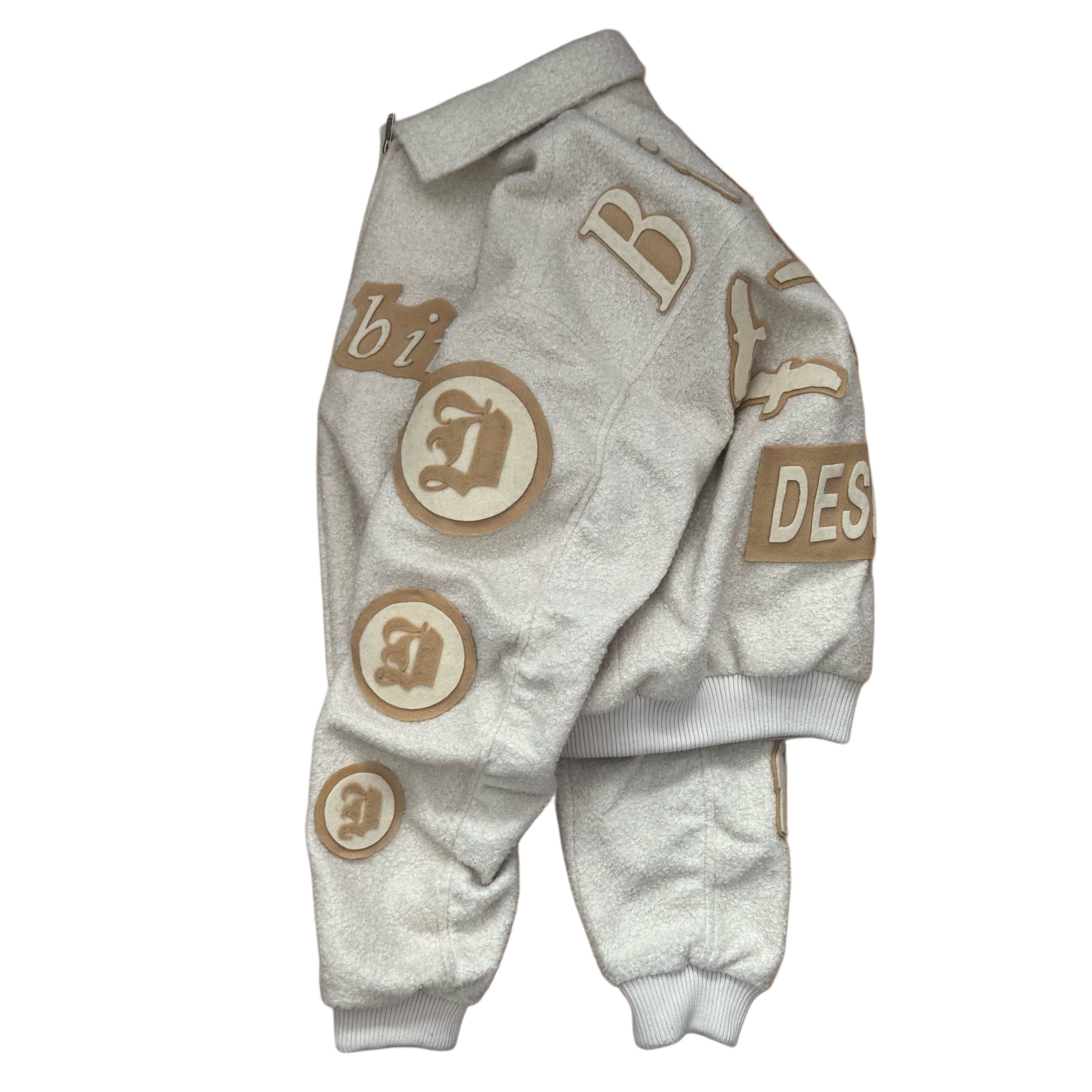 "BEWARE THE BIRDS" VARSITY JACKET