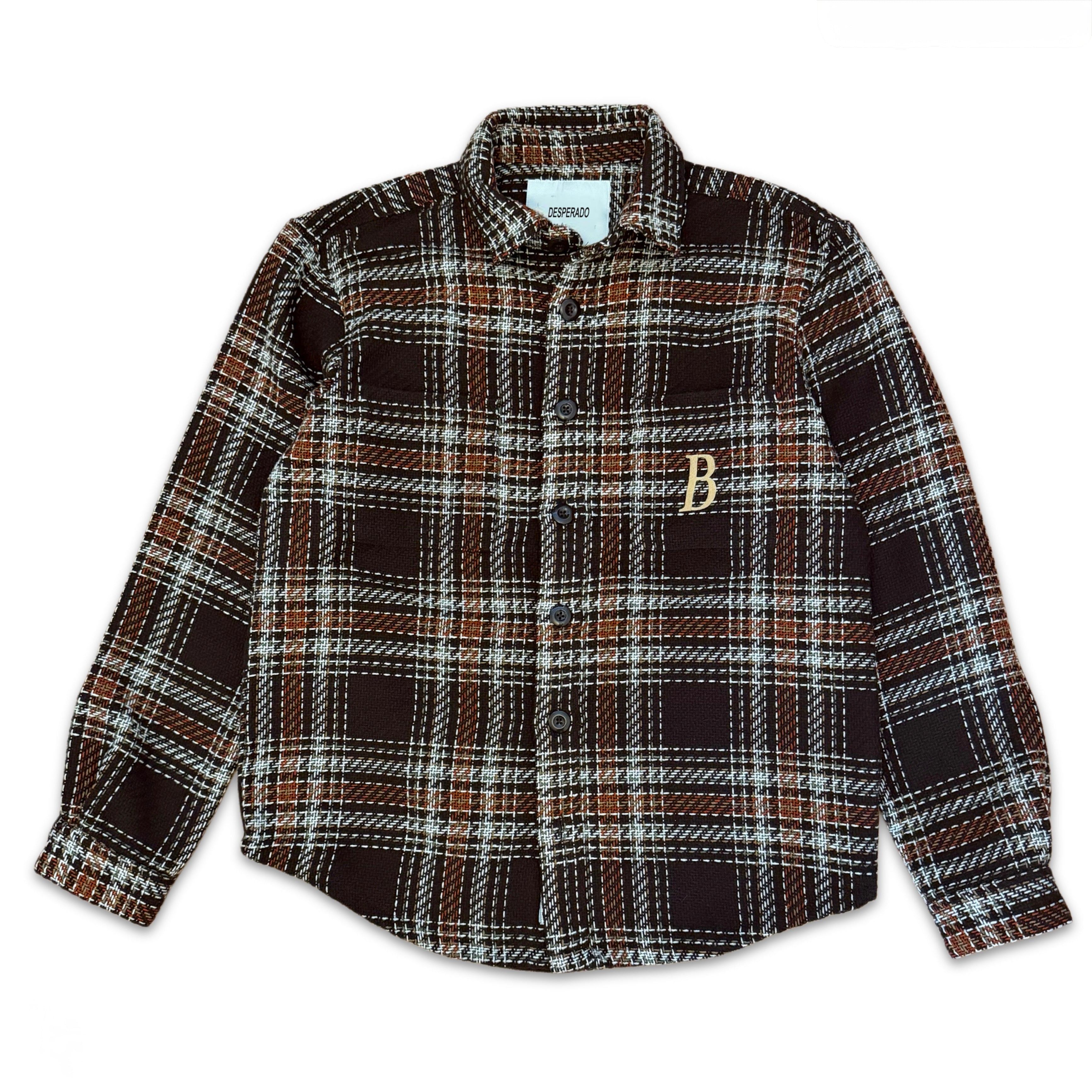 "Birds" Flannel Shirt